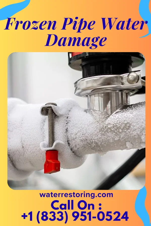 Frozen Pipe Water Damage in Johnstown, CO